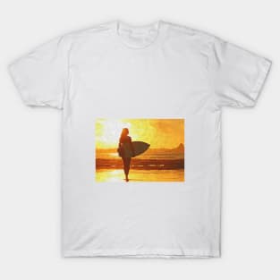 Surfer girl T-Shirt